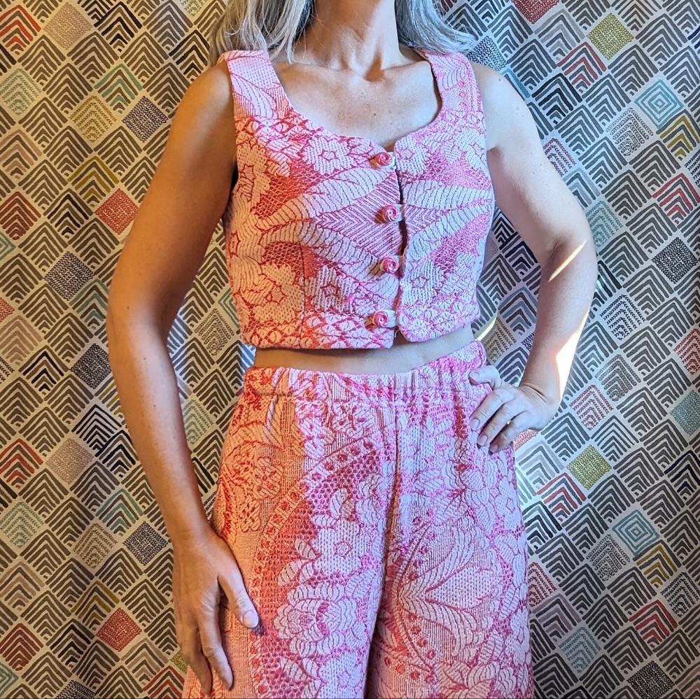 handmade CROPPED BLANKET TOP ooak S